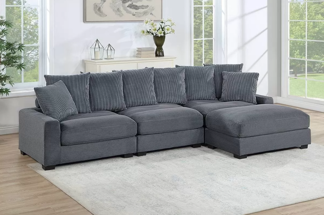 Annie 4 Pc Modular Sectional