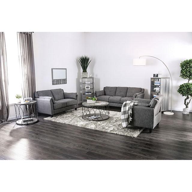Yazmin Gray Love Seat