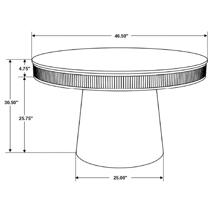 Ortega Round Dining Table