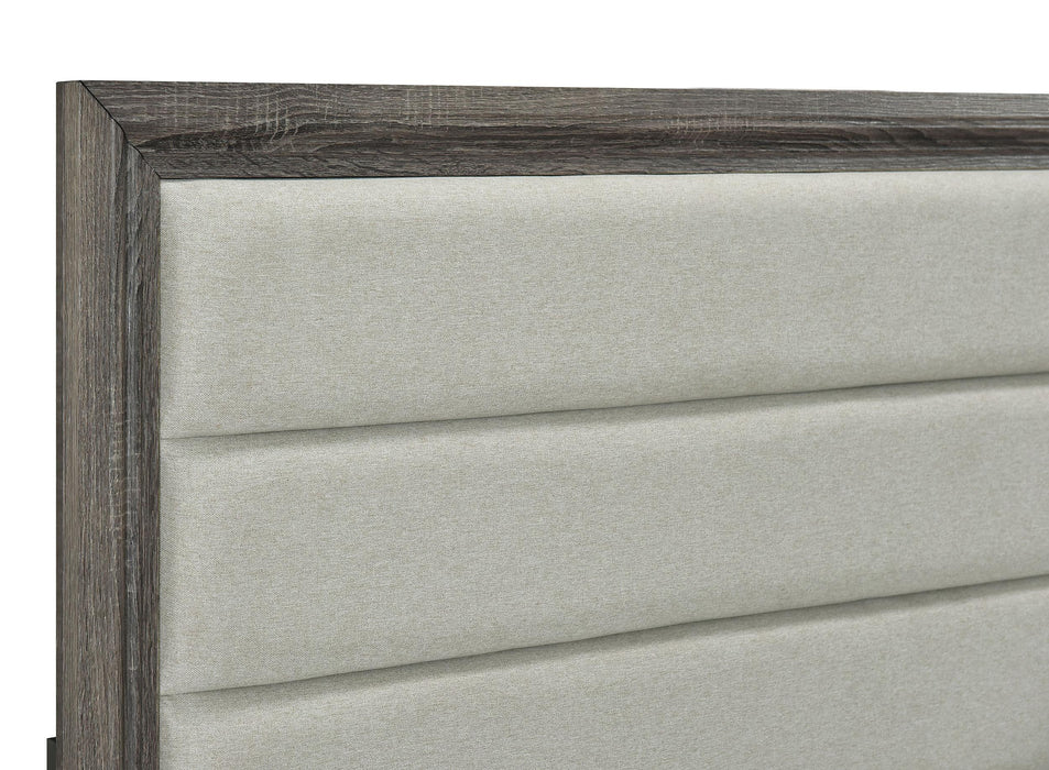 Wright California King Bedroom Set Brown Oak