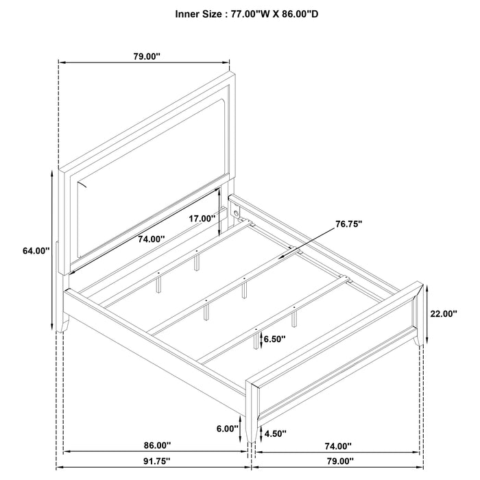 Marielle Panel Bed