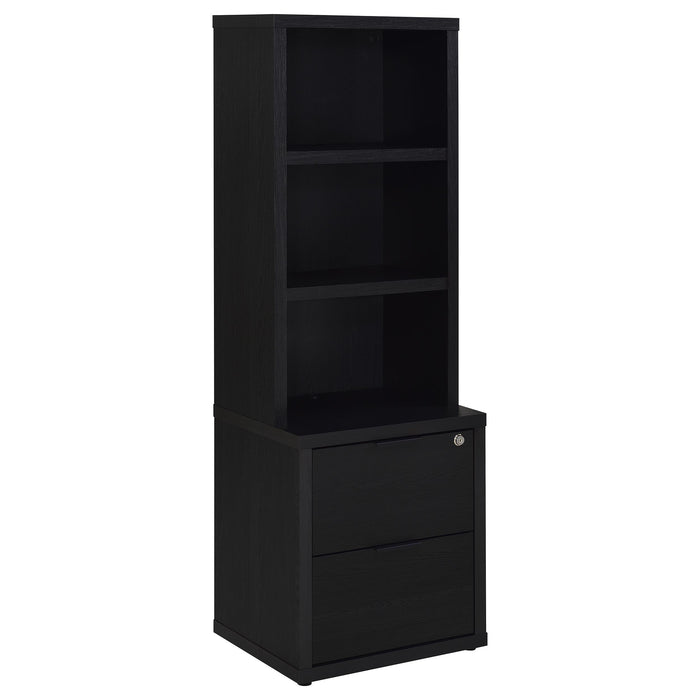 Westpark 5 Pc Twin & Full Bedroom Set Black, Brown & Natural