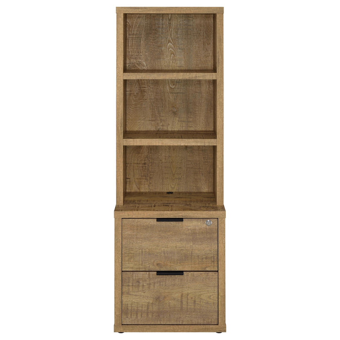 Westpark 5 Pc Twin & Full Bedroom Set Black, Brown & Natural
