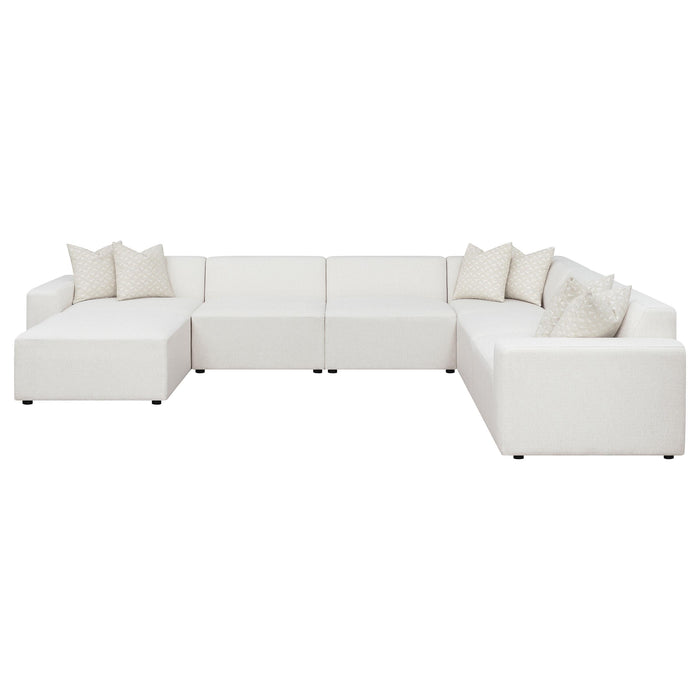 Freddie Upholstered Corner Chair Pearl