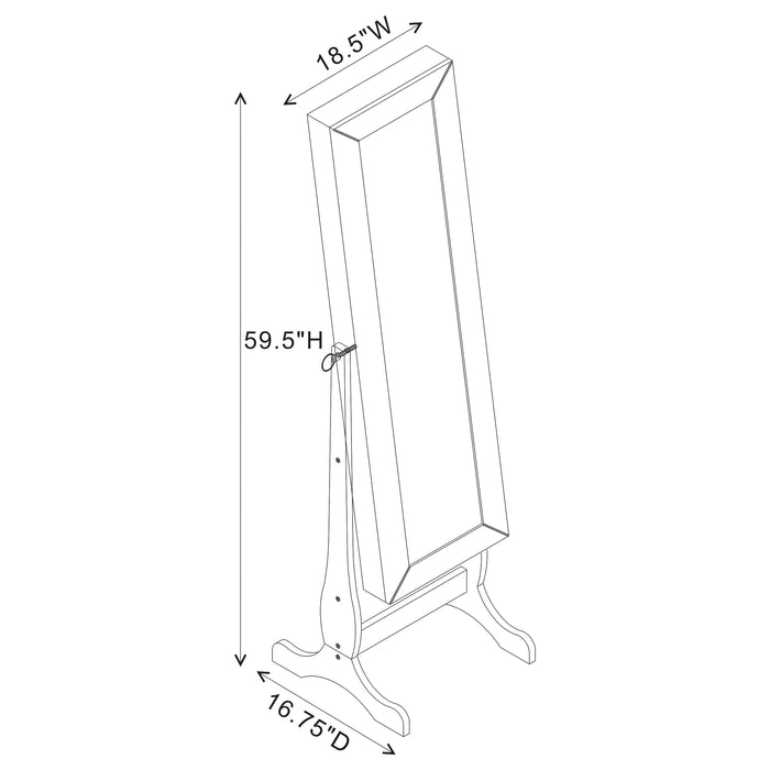 Batista Jewelry Cheval Mirror