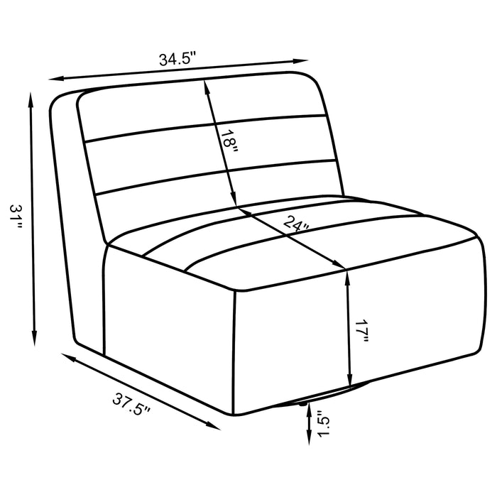 Cobie Swivel Accent Chair