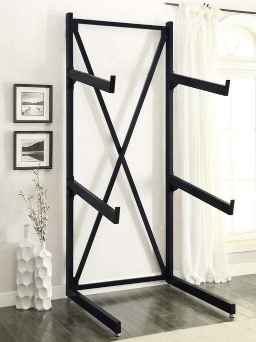 Duarto 3-tier Sofa Display Rack Black image