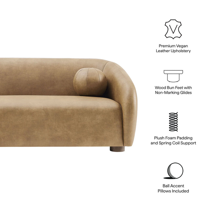 Holly Vegan Leather Sofa