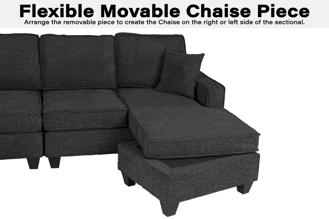 Crosley Sectional w/Ottoman