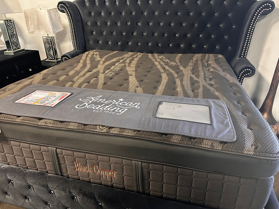 Icy Black Cooper Pillowtop Mattress