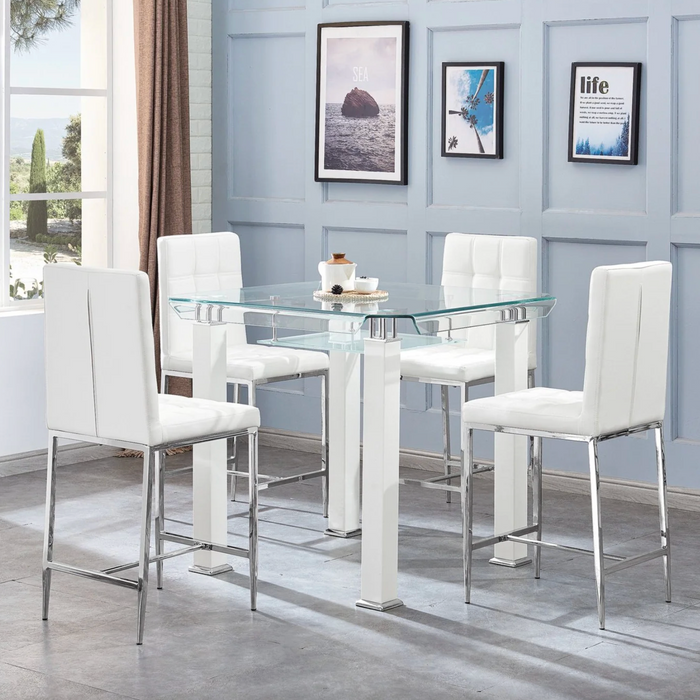 Jad 5 Pc. Counter Height Dining Set