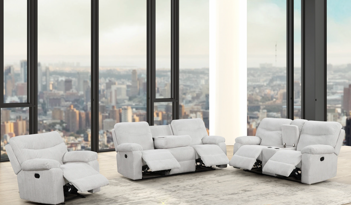Ben Manual 3pc Sofa Set