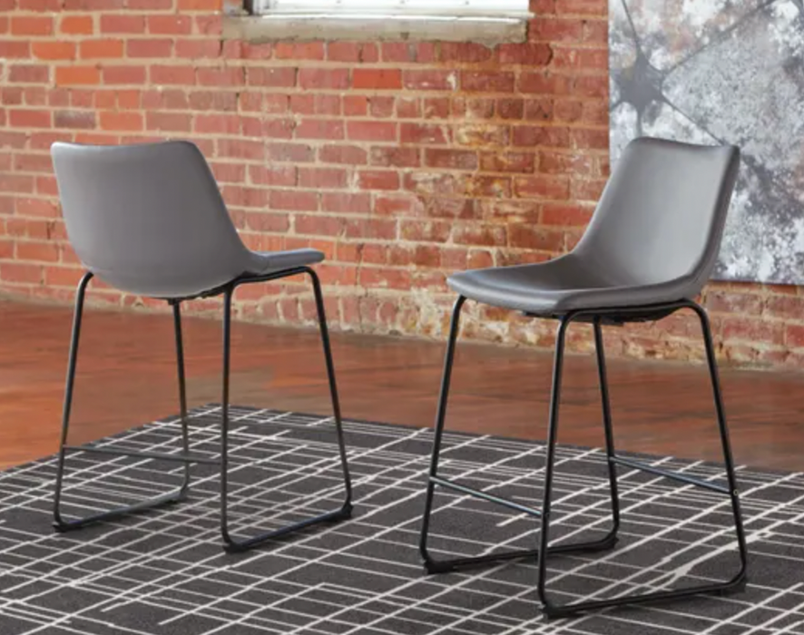 Urban Leather Barstools