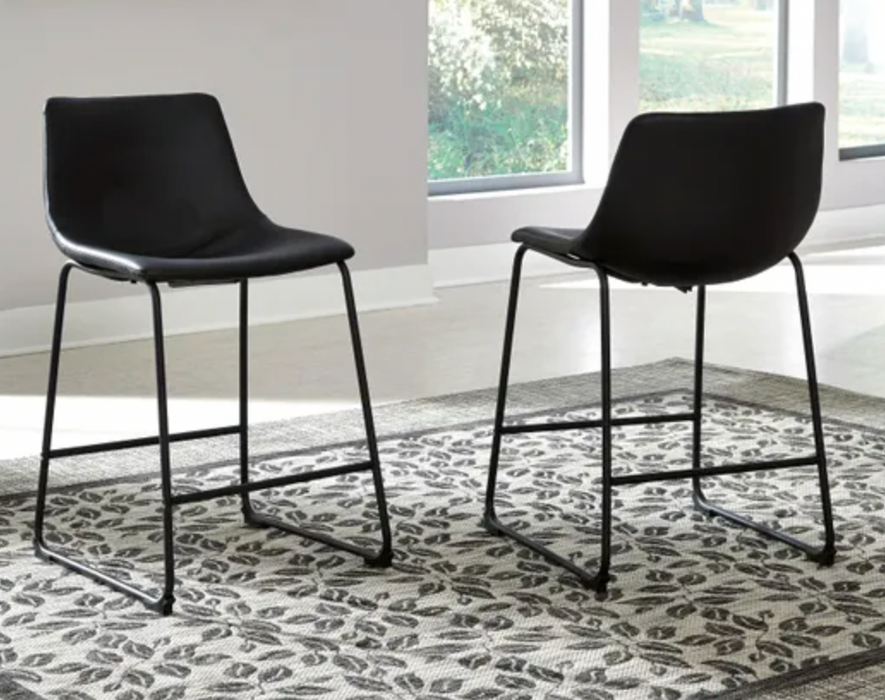 Urban Leather Barstools