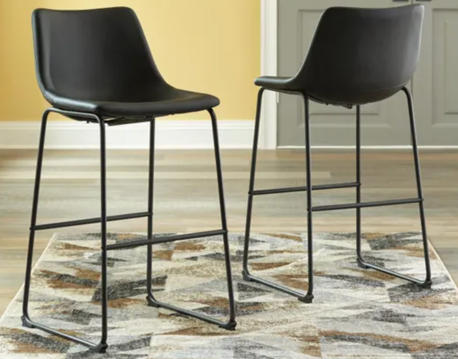 Urban Leather Barstools