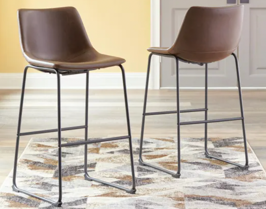 Urban Leather Barstools