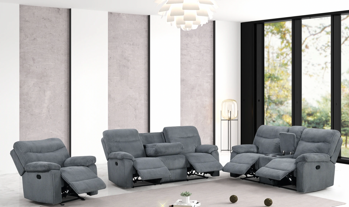 Ben Manual 3pc Sofa Set