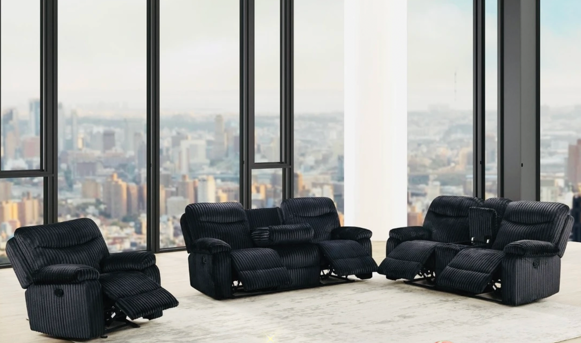 Ben Manual 3pc Sofa Set
