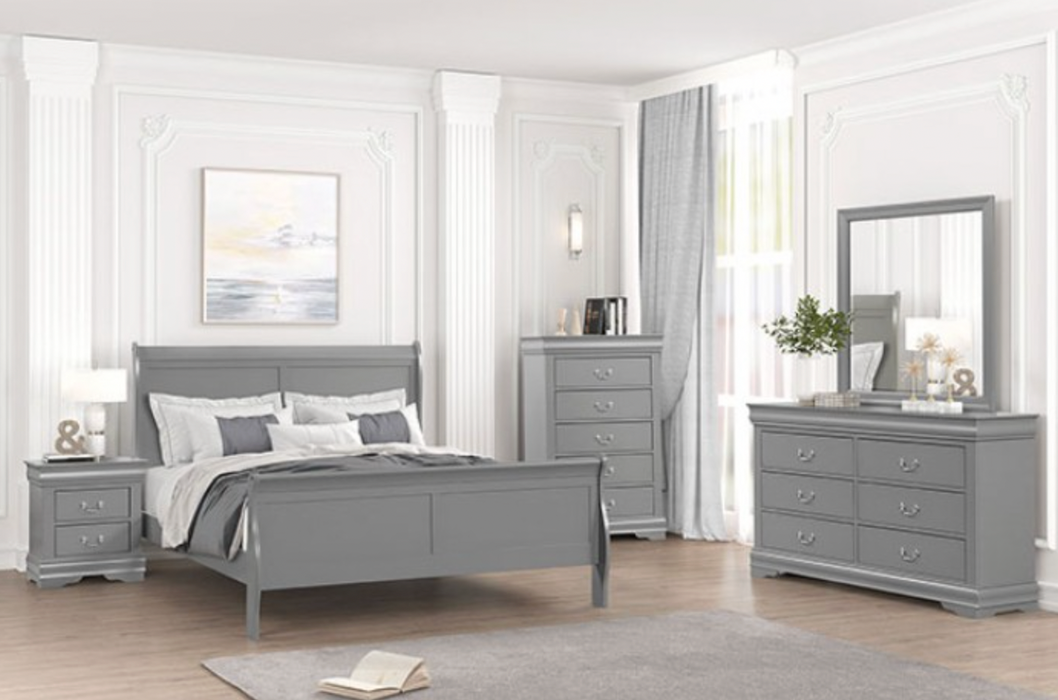 Louis Philippe Queen Bedroom Set