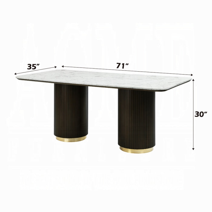 Clayten Marble Dining Table